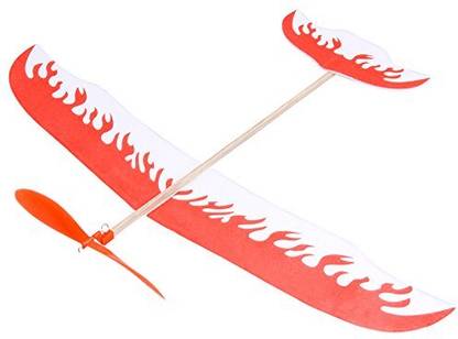 RVM Toys 40cm DIY Educational Physics Rubber Band Airplane Science Learning Plane Toy
