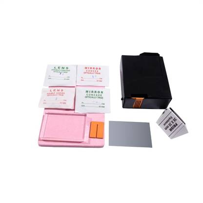 DIETURY Optic Lens Set Light & Optics Class Demo Kit Ray Box with 4 in 1 Beam of Light