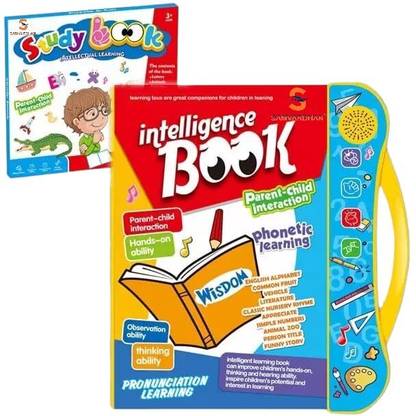 Cambly Musical Learning Study Intelligent Book with Number, Poems, Animals, Letters