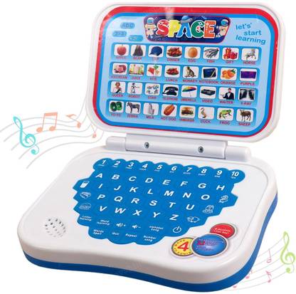 Kmc kidoz Multifunction Contents Learning Kids Laptop Montessori Toy Child