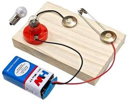 ERHIndia Simple Electric Circuit Science Project Working Model DIY Kit for Class 6 7 8