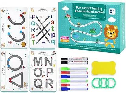 DHAVJ Tracing & Drawing Book for Lines, Shapes, Patterns & Numbers 0 ml 5 mm Activity Book