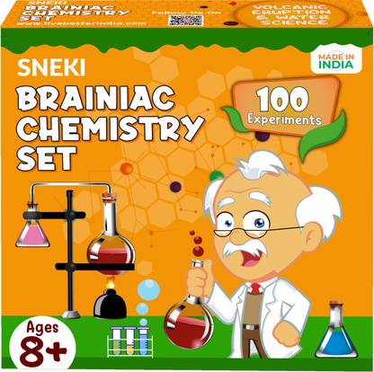 sneki Educational Science Kit 100 Experiment STEM Toys for Kids Boys Girl 8-14 Years