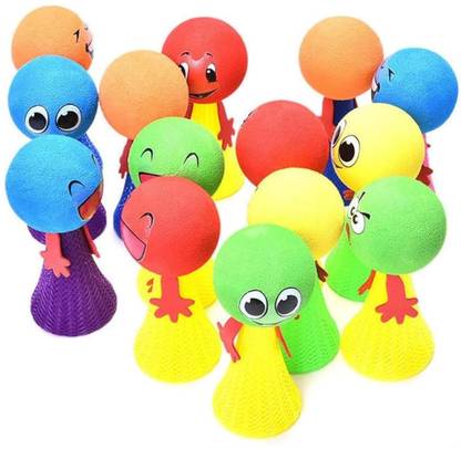 Birthday Popper Smiley Emoji Jumper Toys Set of 15 |9x4.5cm| Bouncing Fun Toys for Boys Girls