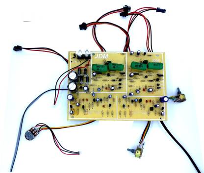 TECH AND TRADE 350 W DIY 2n3055 TRANSISTOR based AUDIO AMPLIFIER CAR STEREO BOARD BASS TREBLE (BETTER THAN 4440 IC)