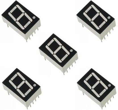SunRobotics 7 SEGMENT LED COMMON CATHODE DISPLAY (PACK OF 5 PCS)