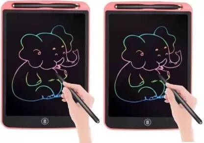 TECHNEGIC LCD Writing Pad for Draw, Sketch, Create, Doodle, Art, Write, Tablet COMBO