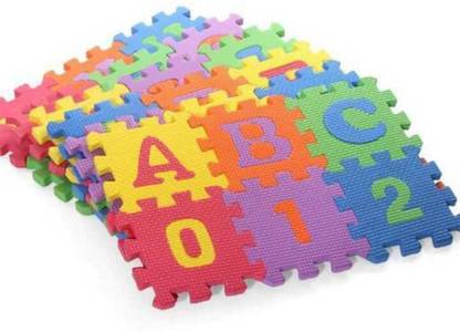 Mandavi Fashion Puzzle Mat (36 Pieces) for Kids multicolor 8m89