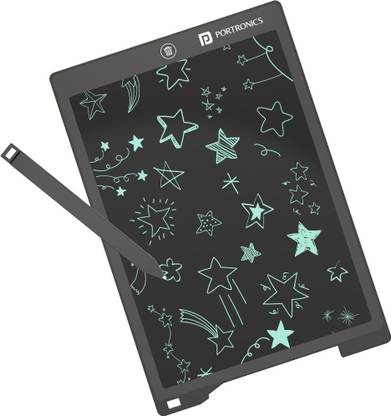 Portronics Ruffpad 12D Re-Writeable 28.6cm (11.25inch) LCD Writing Pad