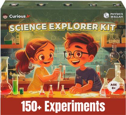 PW Curious Jr 150+ Experiments Science Explorer Kit