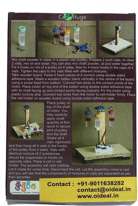 StepsToDo DIY Centrifuge Working Demonstration Kit | Science Project | Educational Toy