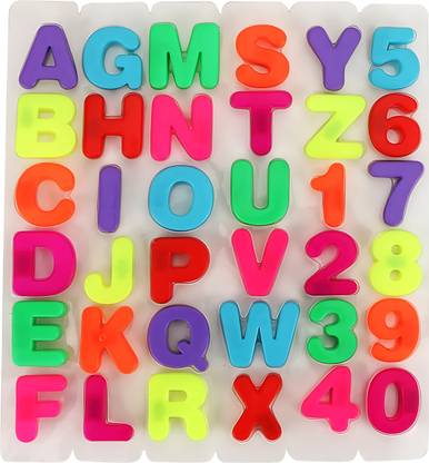 Skytrapper Combo Pack of Capital Alphabets A-Z (26 letters) & Numbers (0-9) Systems (7)