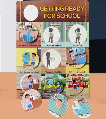 Plus Shine Velcro Board Puzzle 9 Activities Velcro Shadow Match Getting Ready for School