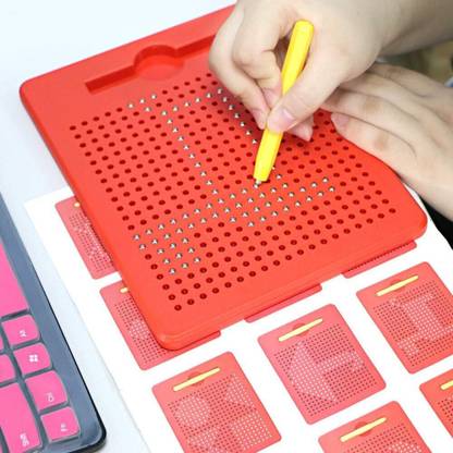 Toyporium MagPad Play Magnetic Drawing Board - Erasable Doodle Writing Pad for Kids|39