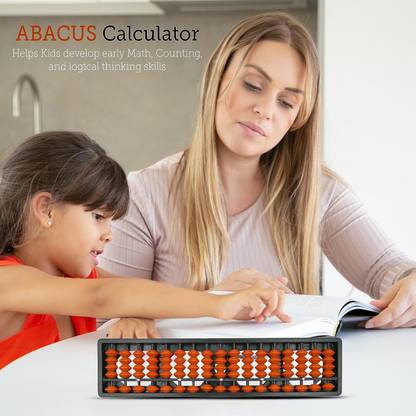 Mannat Marketing Abacus 17 Rods-Kid Early Educational Tool for Kid to Learn Maths Tool