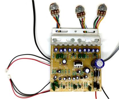 TECH AND TRADE 100W DIY STEREO AUDIO AMPLIFIER CIRCUIT KIT BOARD BASS TREBLE BALANCE 4440 IC