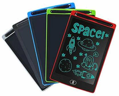 Deep-Tech Digital Notepad with Pen Portable LCD Writing Pad 5.4 x 8.8 inch Graphics Tablet Connectivity - Wireless