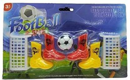 MOREL Mini Soccer Game Finger Toy Football Match Funny Table Game Set with Two Goals.