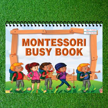 OMNY Give a go Montessori Busy Book For Kids