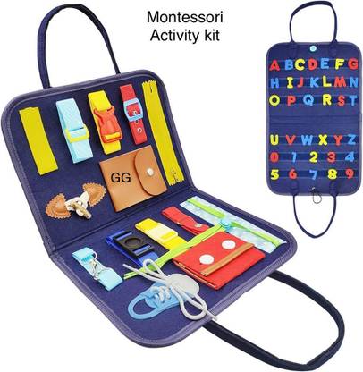 prisma collection Montessori Activity kit,children to learn and practice basic dressing skills Kit