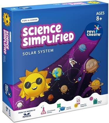 Fevicreate Make Your Solar System DIY Kit