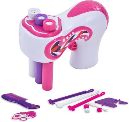 Toy DEKHO DIY Rope Bracelet & Hair Braider Set Styling Tools Three-Strand Braiding Device Hair Accessory Set