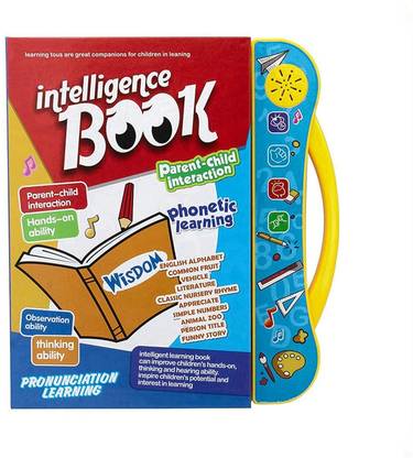 BRIKEN Intelligence E-Book for3+Year Kids-Learning Book with Sound,English Reading Book