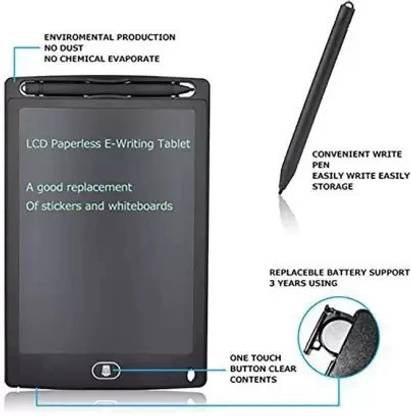 PBDeal PB Portable LCD Writing Slate Drawing Record Notes Digital Notepad (Pack of 1)