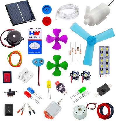 SYMFONIA Solar Power Water Pump Simple Circuit Buzzer Science Project Kit
