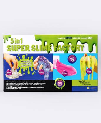 Kiddie Castle 5 in 1 DIY Super Slime Making Kit