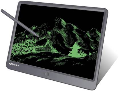 Portronics Ruffpad 15 Re-Writable LCD Screen 38.1cm (15-inch) GREY