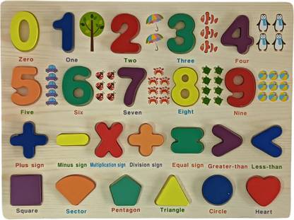 ecospade wooden shapes and numbers