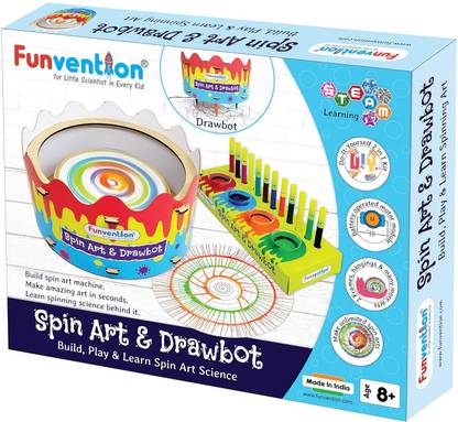 FUNVENTION Spin Art Machine & Drawbot