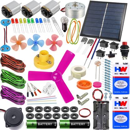 NEXT GEEK DIY Science Project Kit 150+ Experiment DC Motor Kit STEM Gift for Boys & Girls
