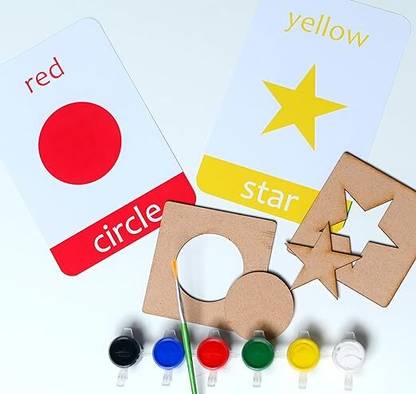 doxbox Shapes and Colors flashcards with Activity