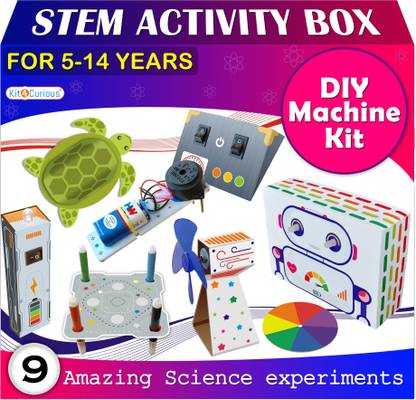 Kit4Curious Science machine gadget making Kit - DIY STEAM Learning Activities gift set