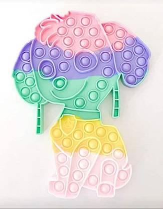 ADL CUTE PORTAL DOG FIDGET RELIEVE STRESS TOY POP BUBBLE SENSORY ALL AGE