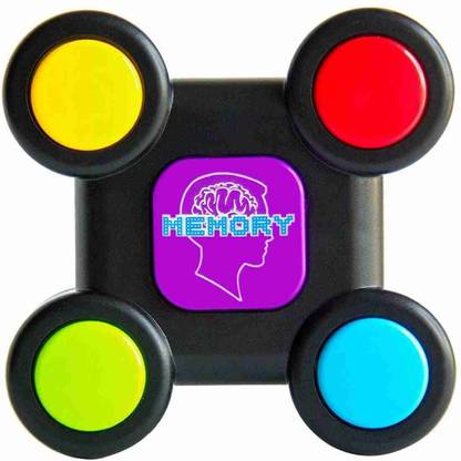 KTRS Light-Up Memory Game with Sounds 4 Sequence Handheld Classic Brain Toy
