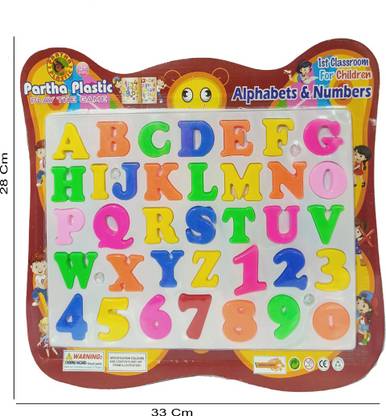 Educational Toys For Kids ABCD Alphabet & Number Children