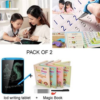 AMUSING LCD E-Writer Electronic Writing Pad/Tablet Drawing Magic Writing Practice Copy