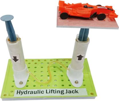 MELODY's Hydraulic Lifting Jack Physics Science Working Project. Activity Game.