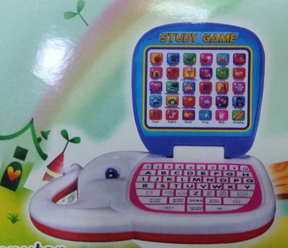 lavilok Plastic Made Mini Version Learning Laptop/Mini Study Game Toy_MC04