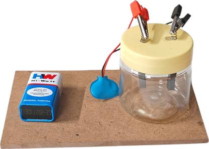 ERHIndia Electrolysis of Water Science Project Working Model for Class 10 School Students