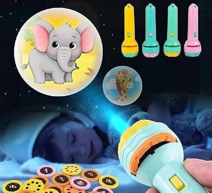 RAGVEE Projector, Slide Projector Torch Projection Lighting Story Toy Lamp