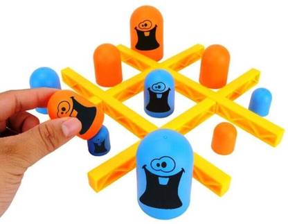 JETOYNI Tic Tac Toe Learning Board Old Brain Games for Kids 5 Years