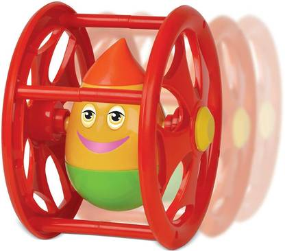 zokato Humpty Dumpty Rolling Rattle With Sound Toy for Kids Rattle