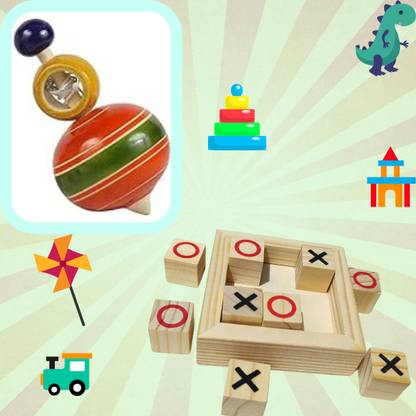 HAPYDOSE Spinning Tops latoo -Curiosity&Fine Motor Skills Easy to use Time Pass Toys