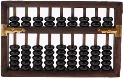 Lyla Professional 9 Column Abacus Calculator With Reset Button Craftsmanship