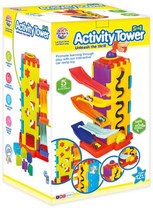 Ratnas Activity Tower 5in1 (2137) Unleash the Thrill with 5 activity