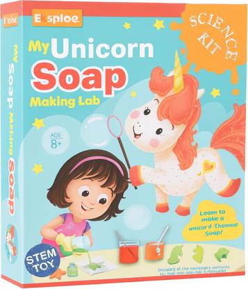 explore.. | STEM Learner | My Unicorn Soap Making Lab